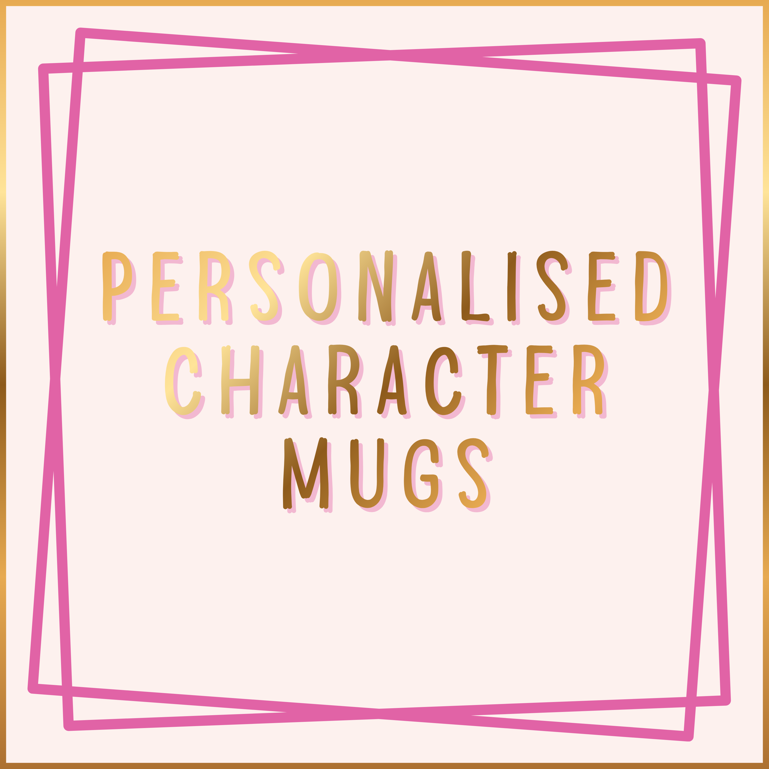 Personalised Character Mugs