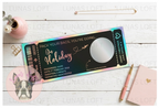 Scratch to Reveal Foil Tickets