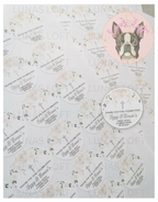 A4 Sheets Of Round Stickers