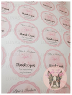 A4 Sheets Of Round Stickers