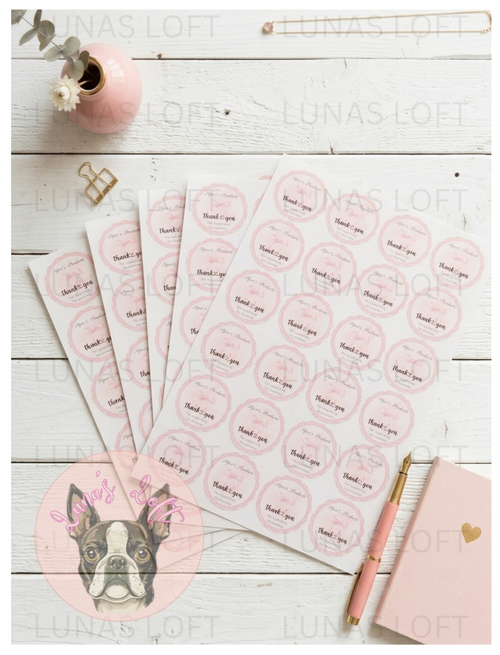 A4 Sheets Of Round Stickers