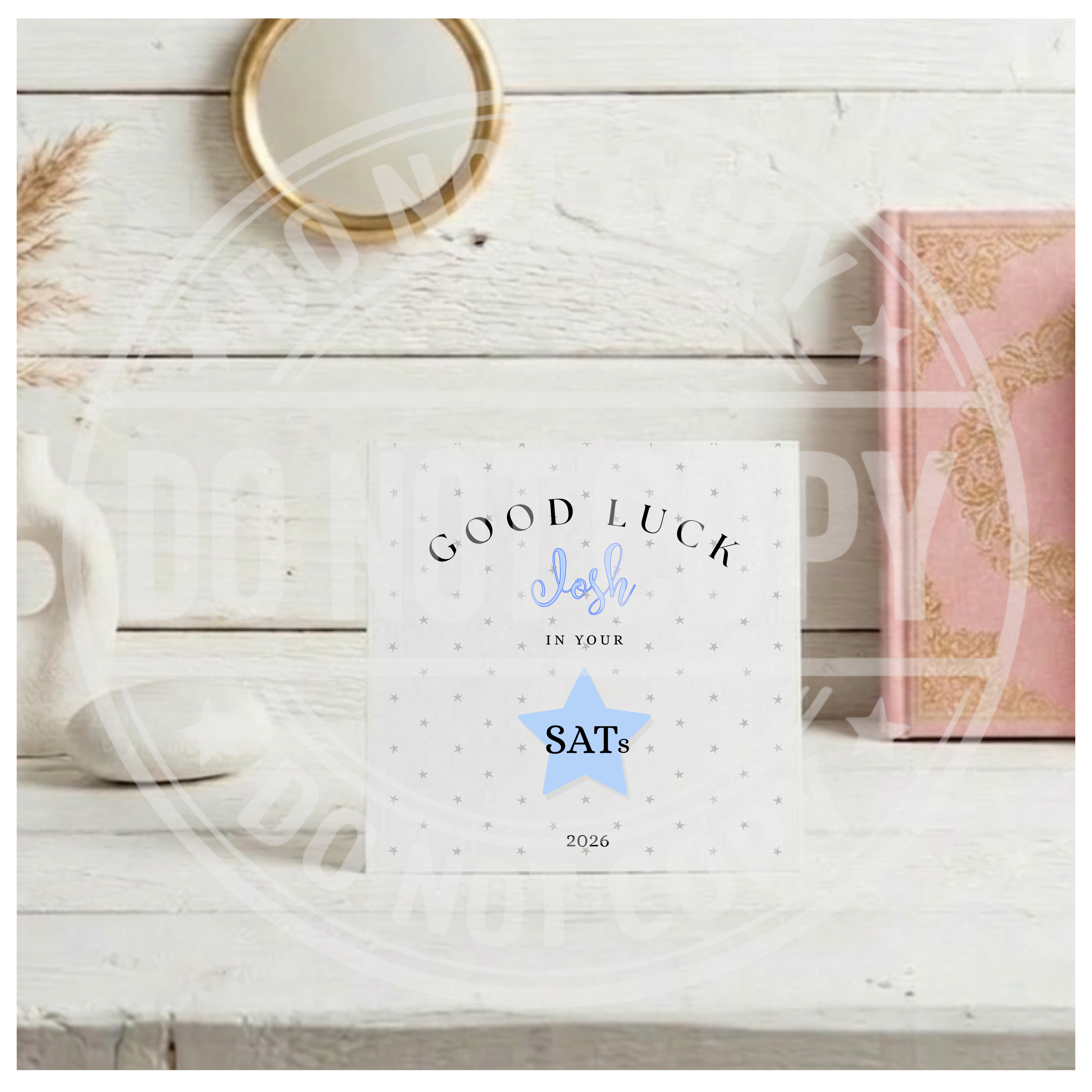 Good Luck Star Card
