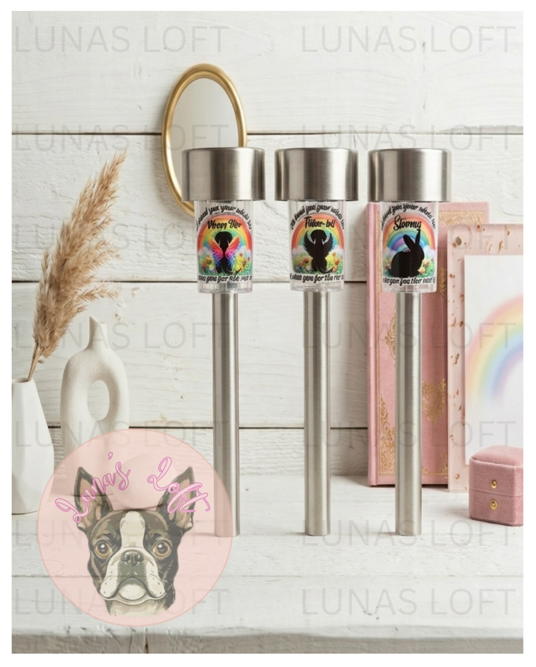 Pet Memorial Solar lights