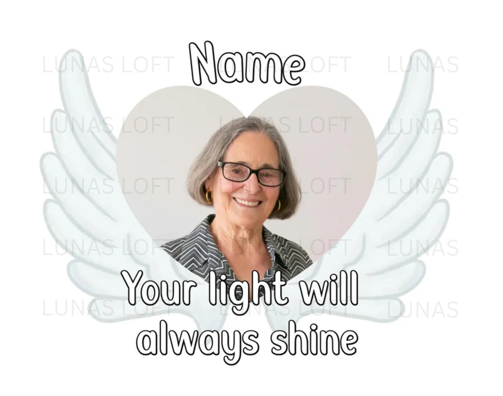 Photo Memorial Solar lights