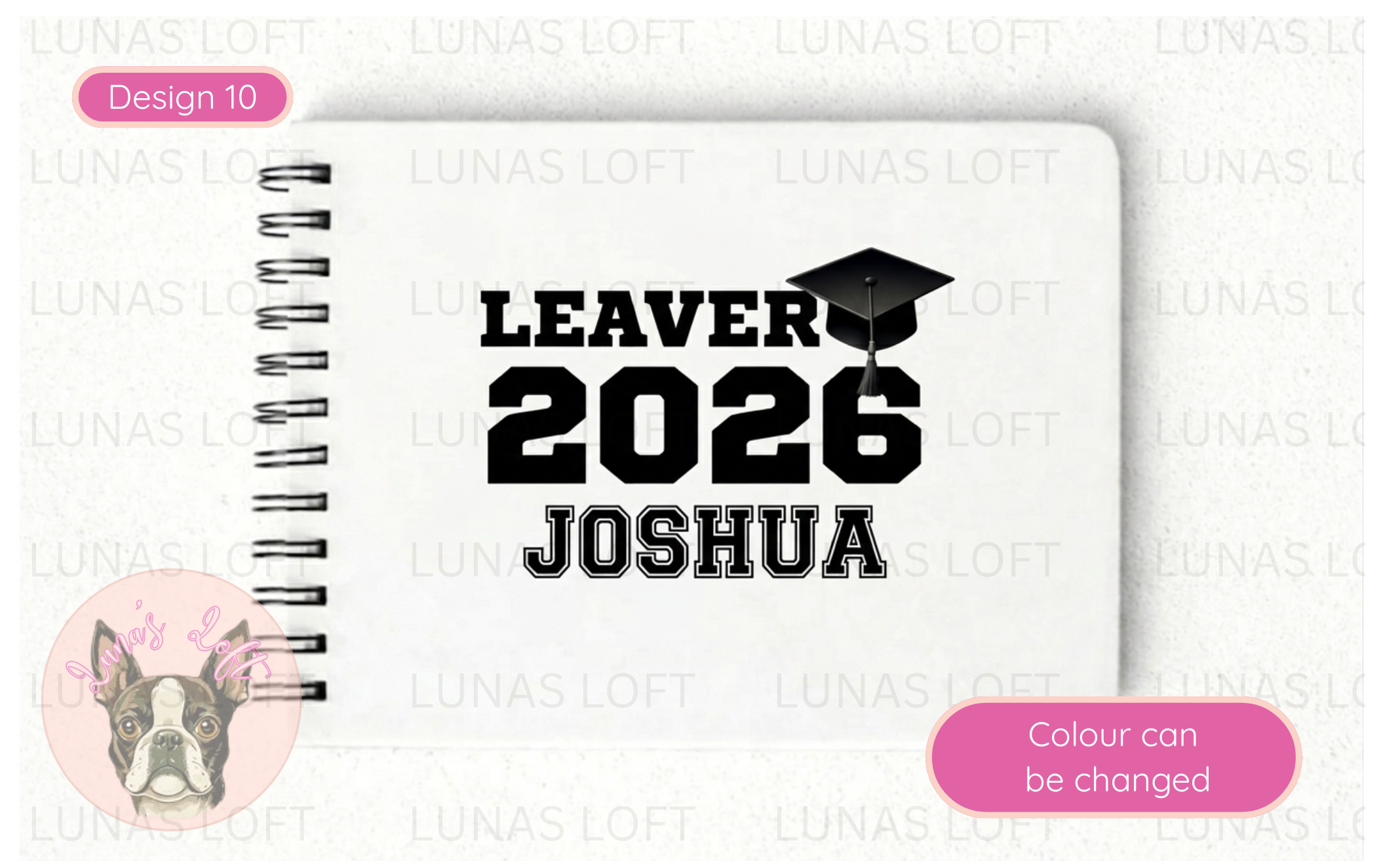 A6 Leavers Notebook