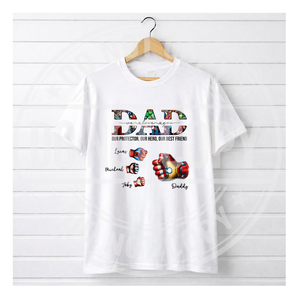 Superhero Fists - T-shirt