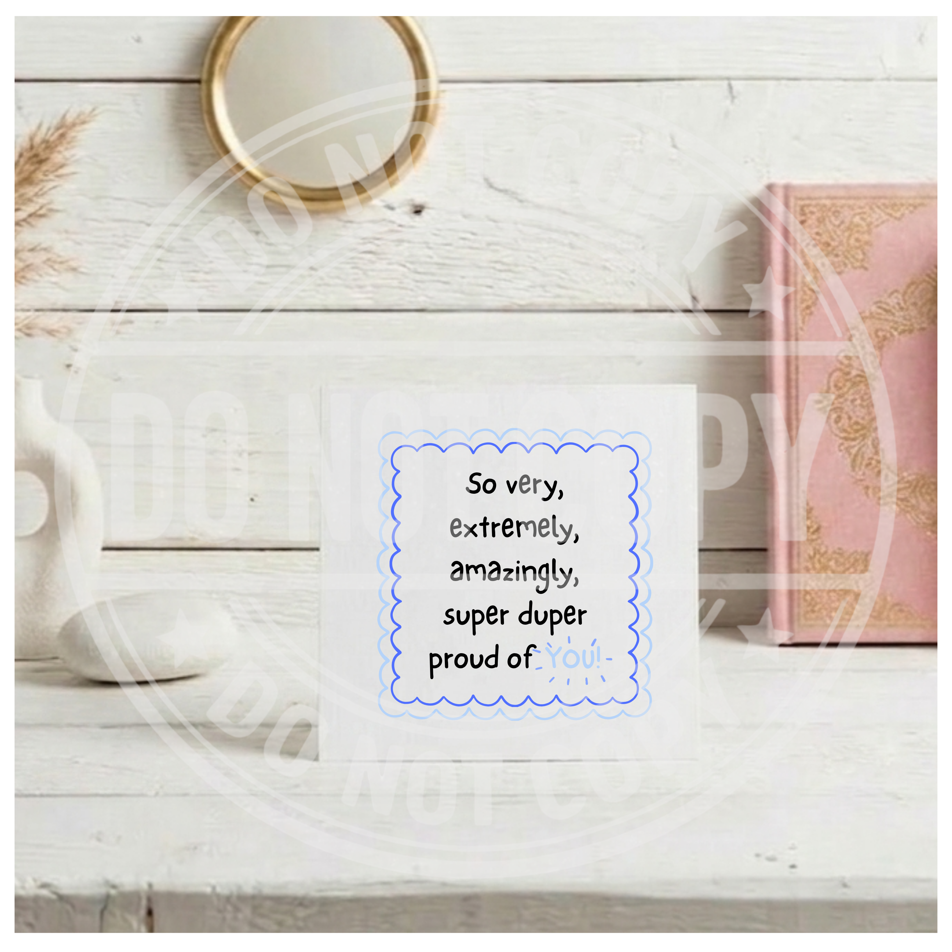 Super Duper Proud Of You Card