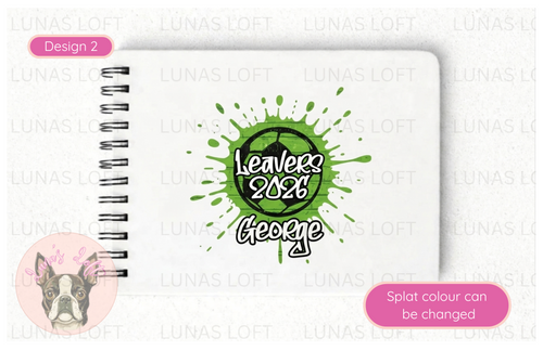 A6 Leavers Notebook