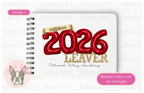 A6 Leavers Notebook