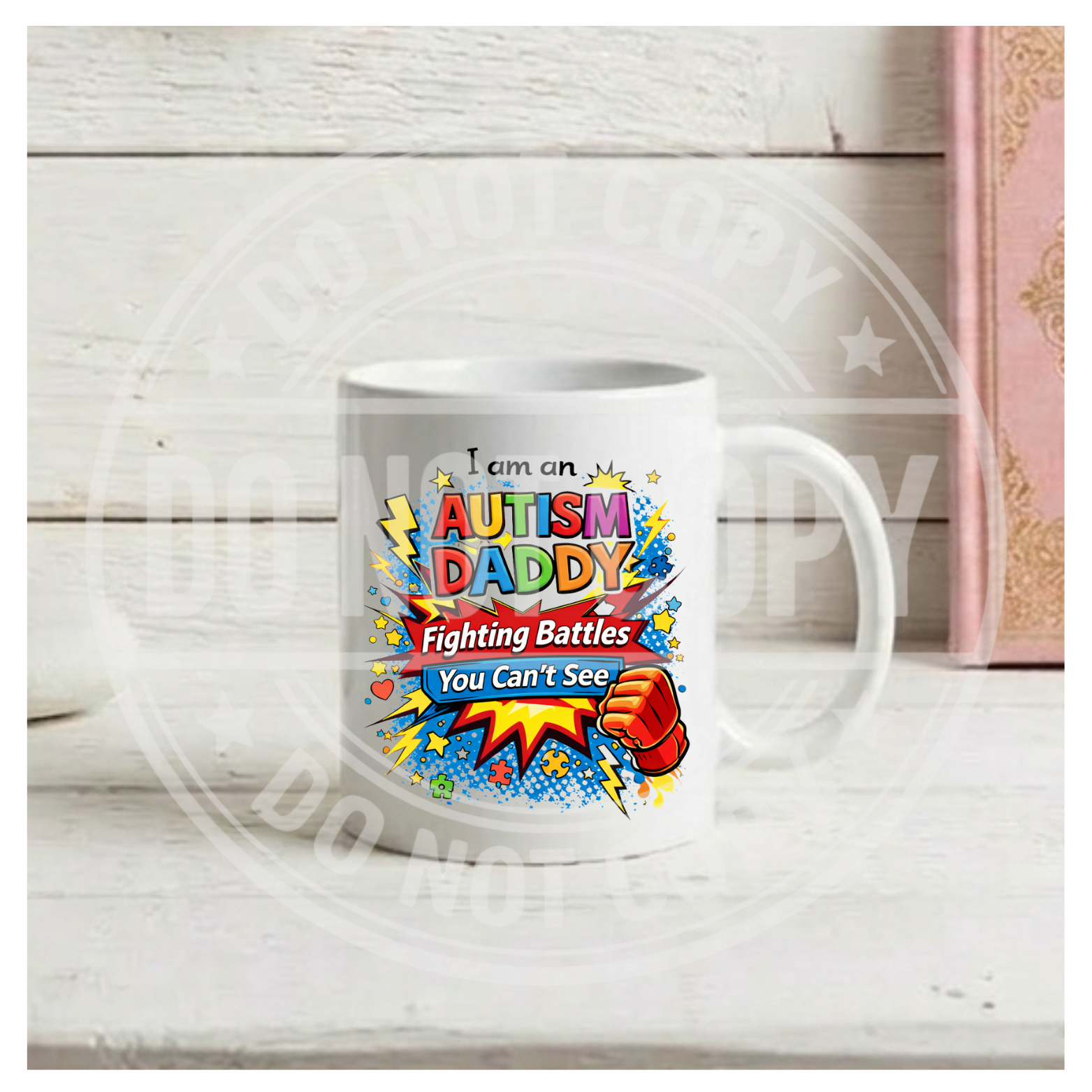 Autism Themed Mug