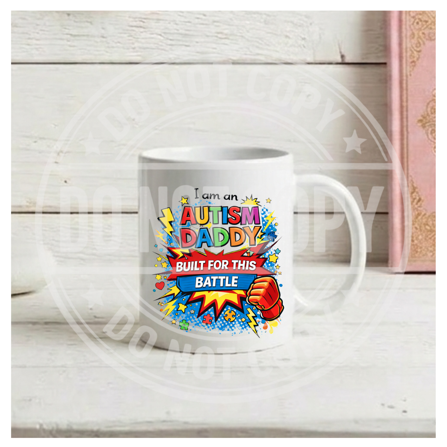 Autism Themed Mug