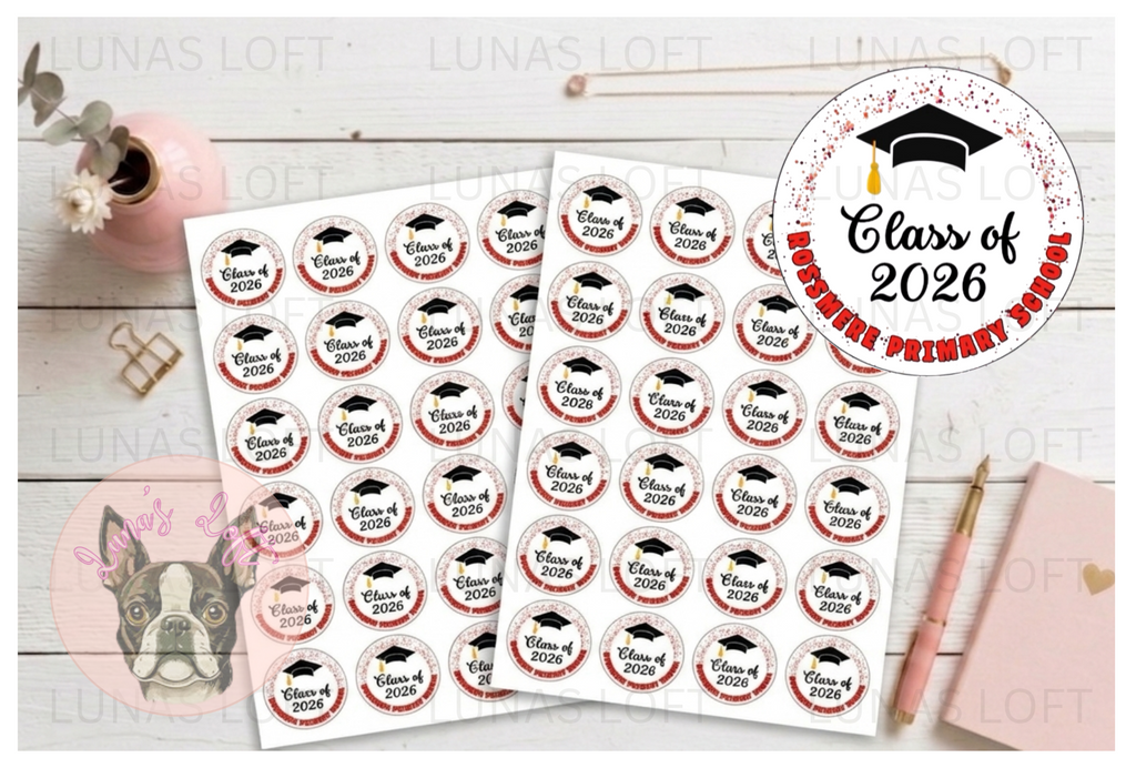 Leavers Stickers