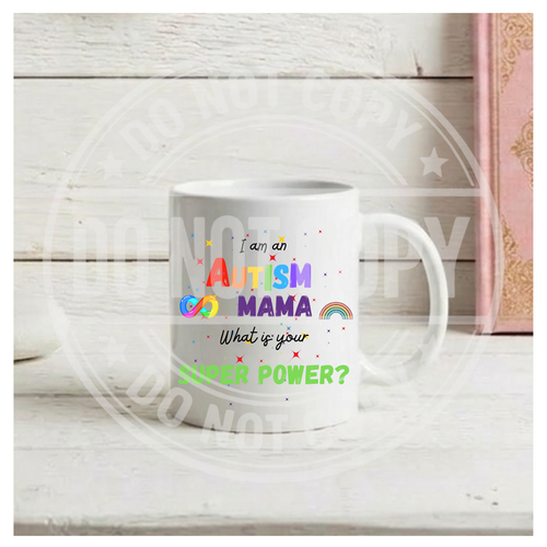 Autism Themed Mug