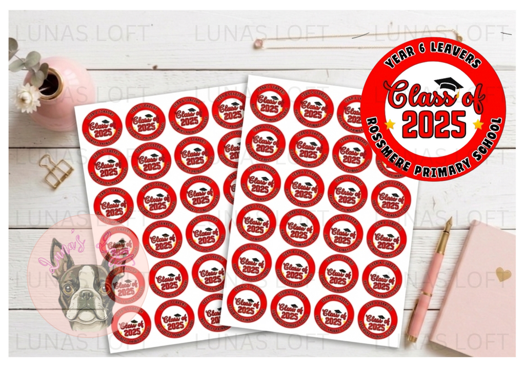 Leavers Stickers