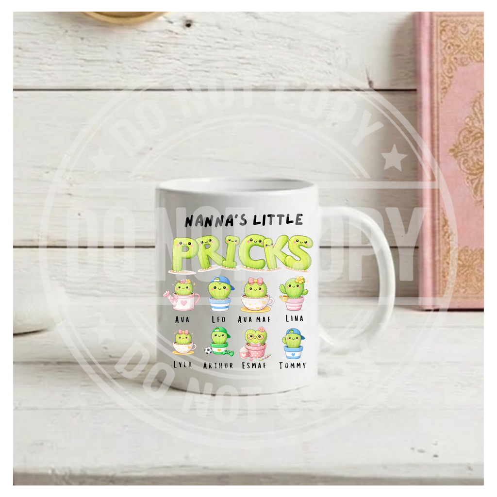 Personalised Little Pricks Mug