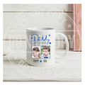 2 Photo Fathers Day Mug
