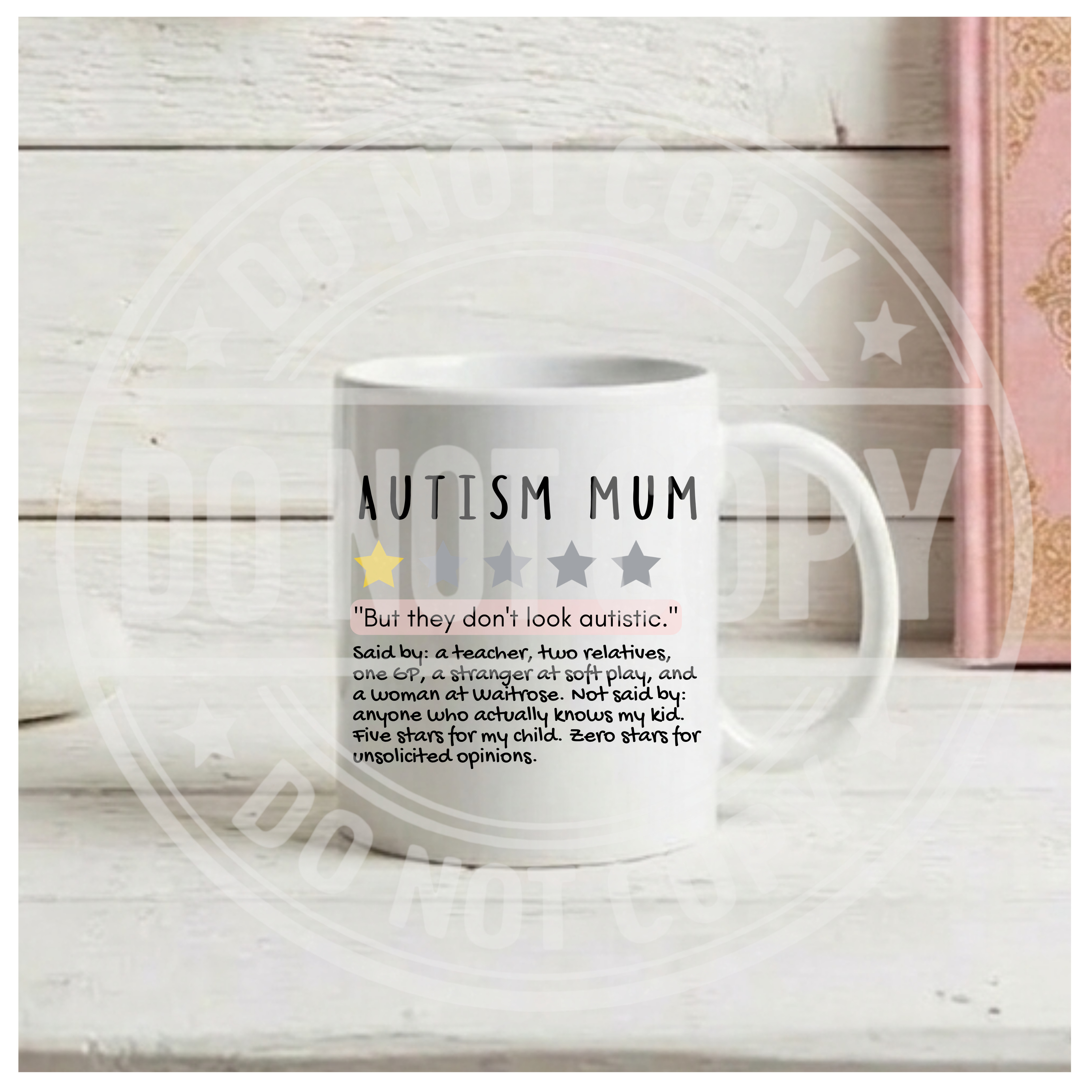 Review Mug - Autism Mum