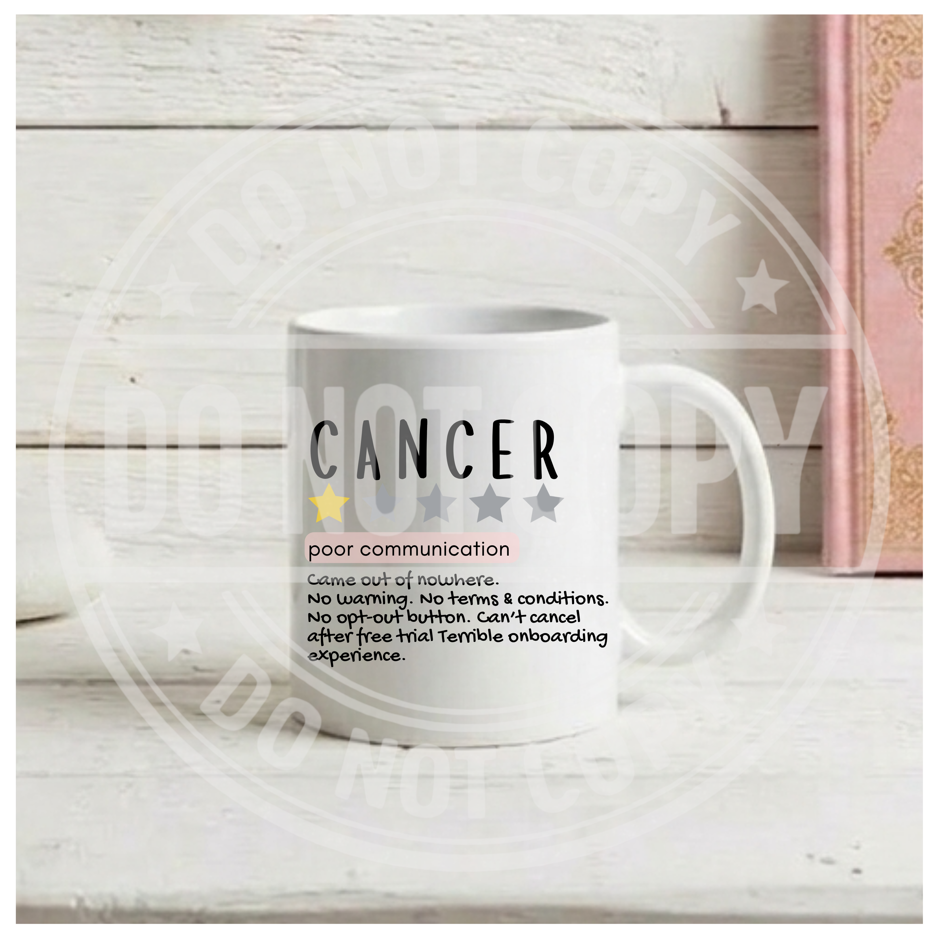 Review Mug - Cancer