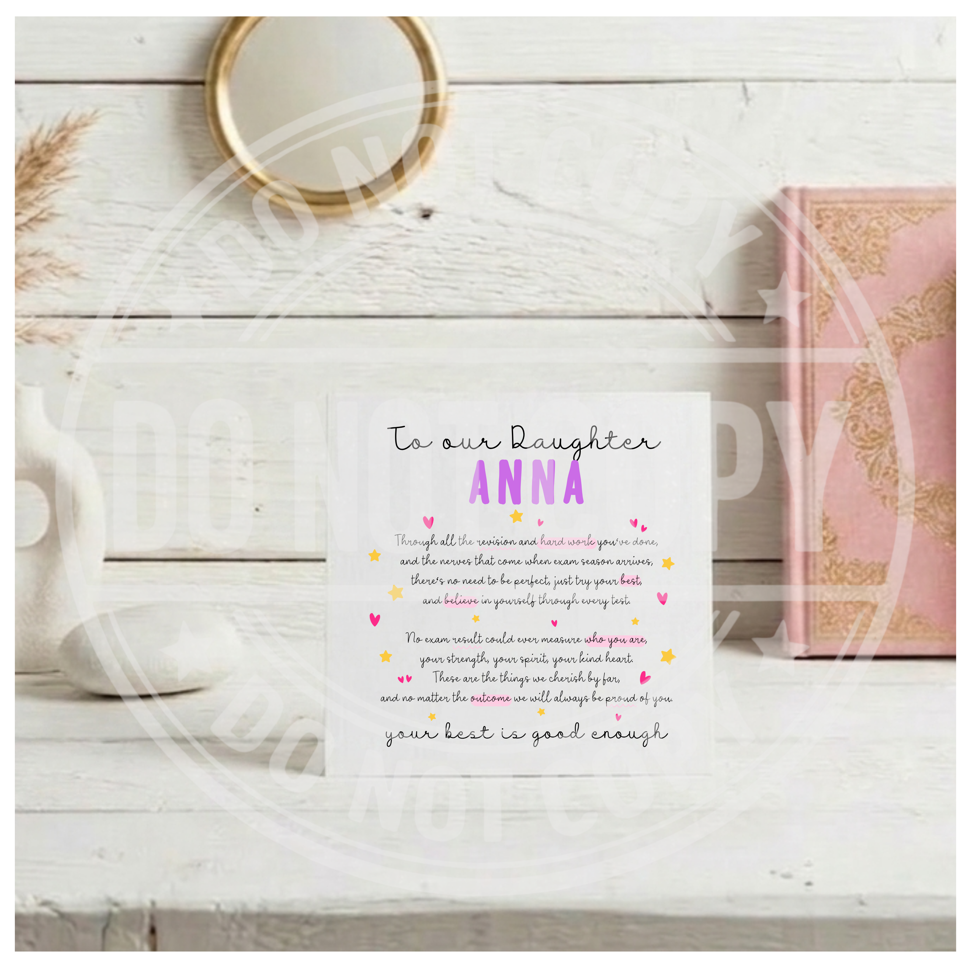 Your Best Is Good Enough Card