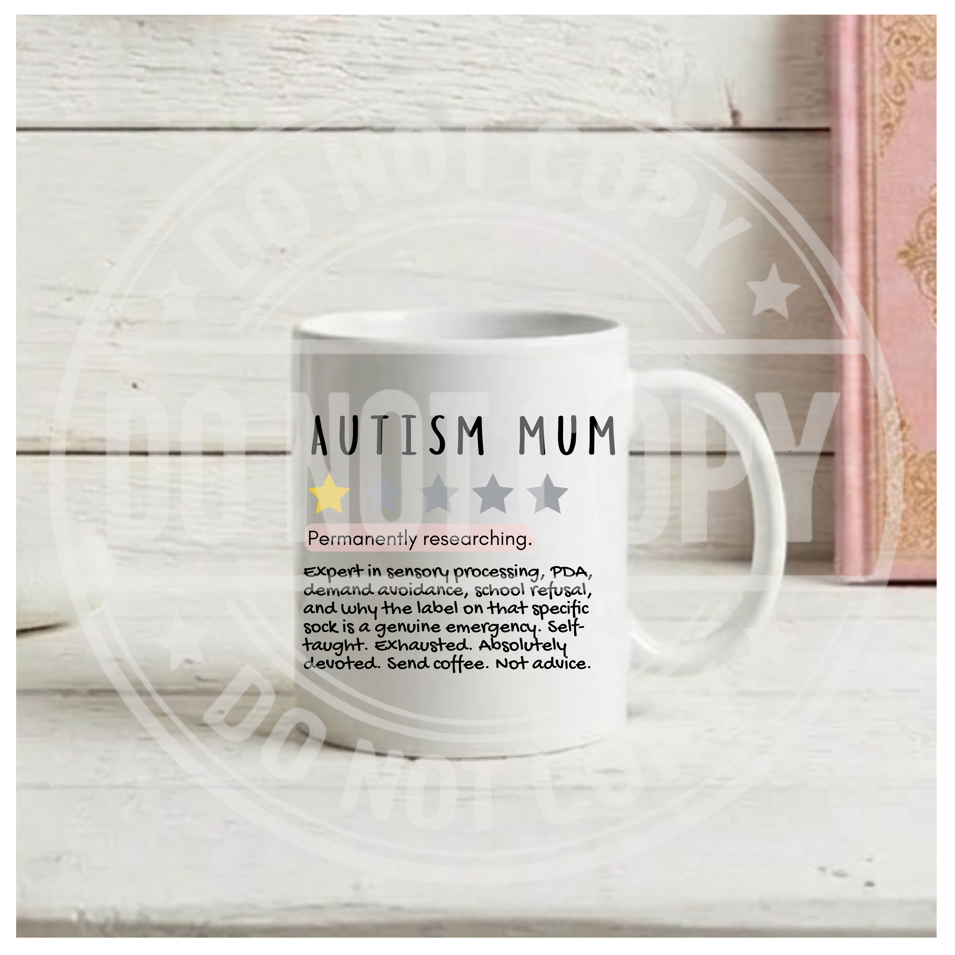 Review Mug - Autism Mum