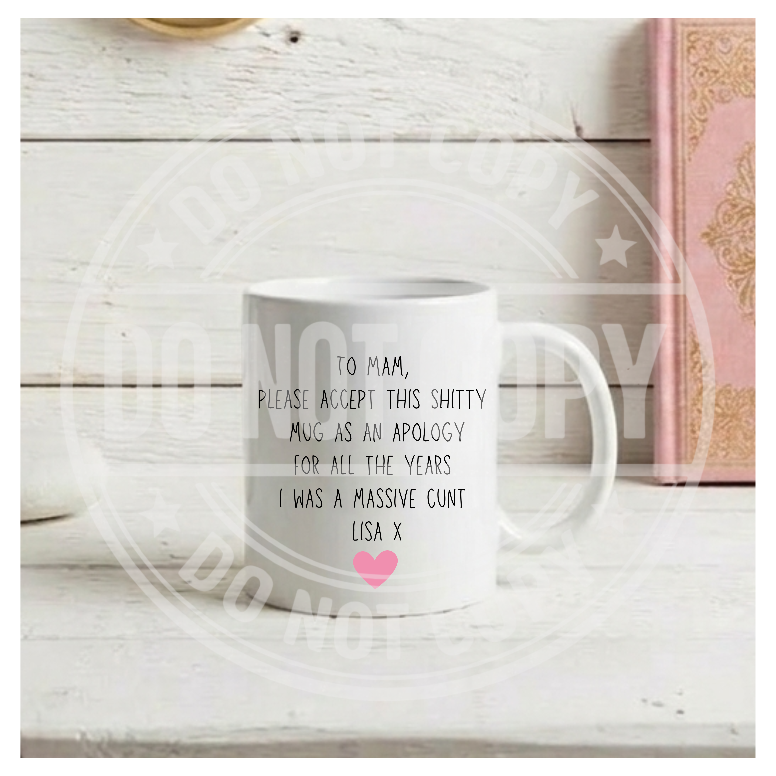 Shitty Apology Mug