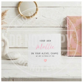 Good Luck Heart Card