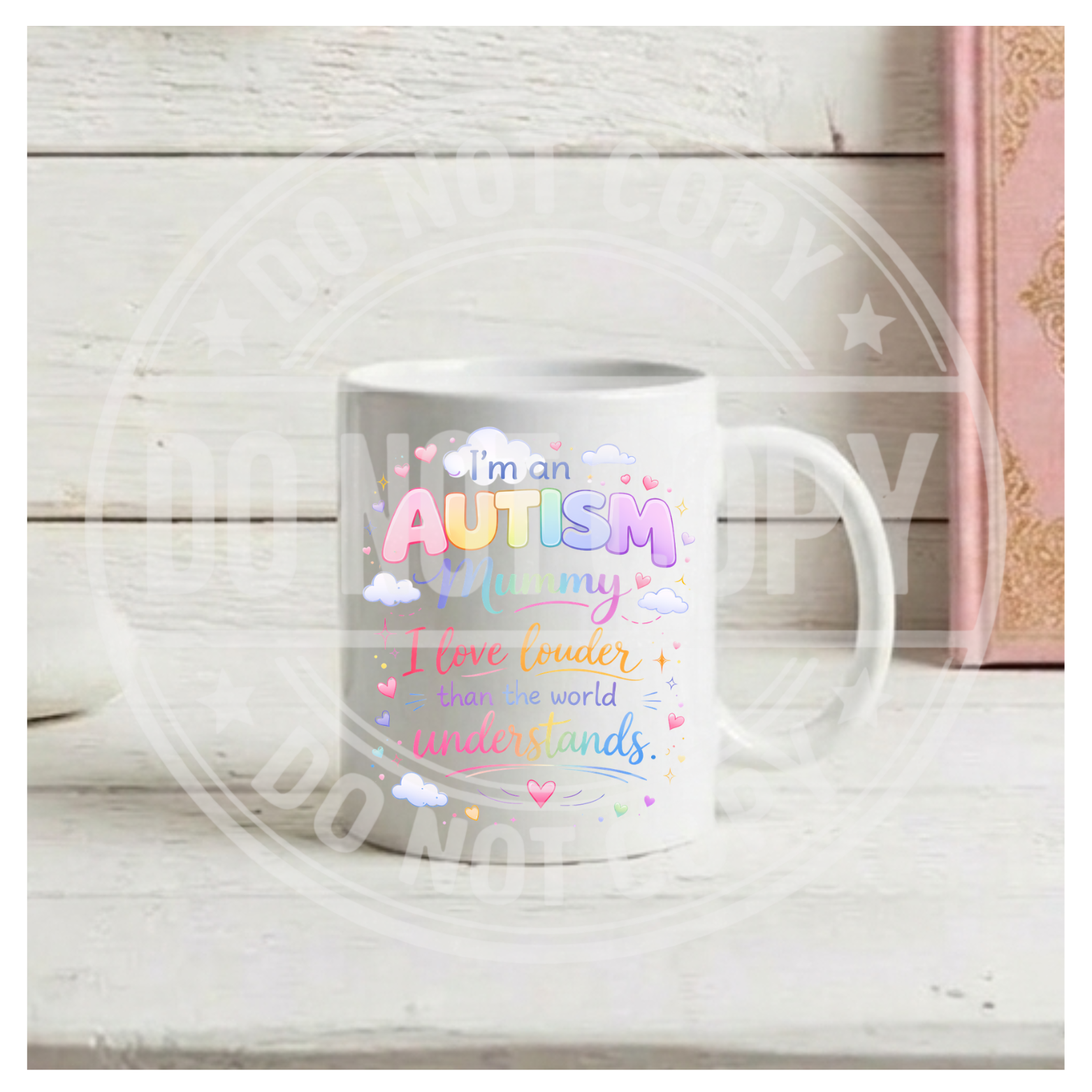 Autism Themed Mug