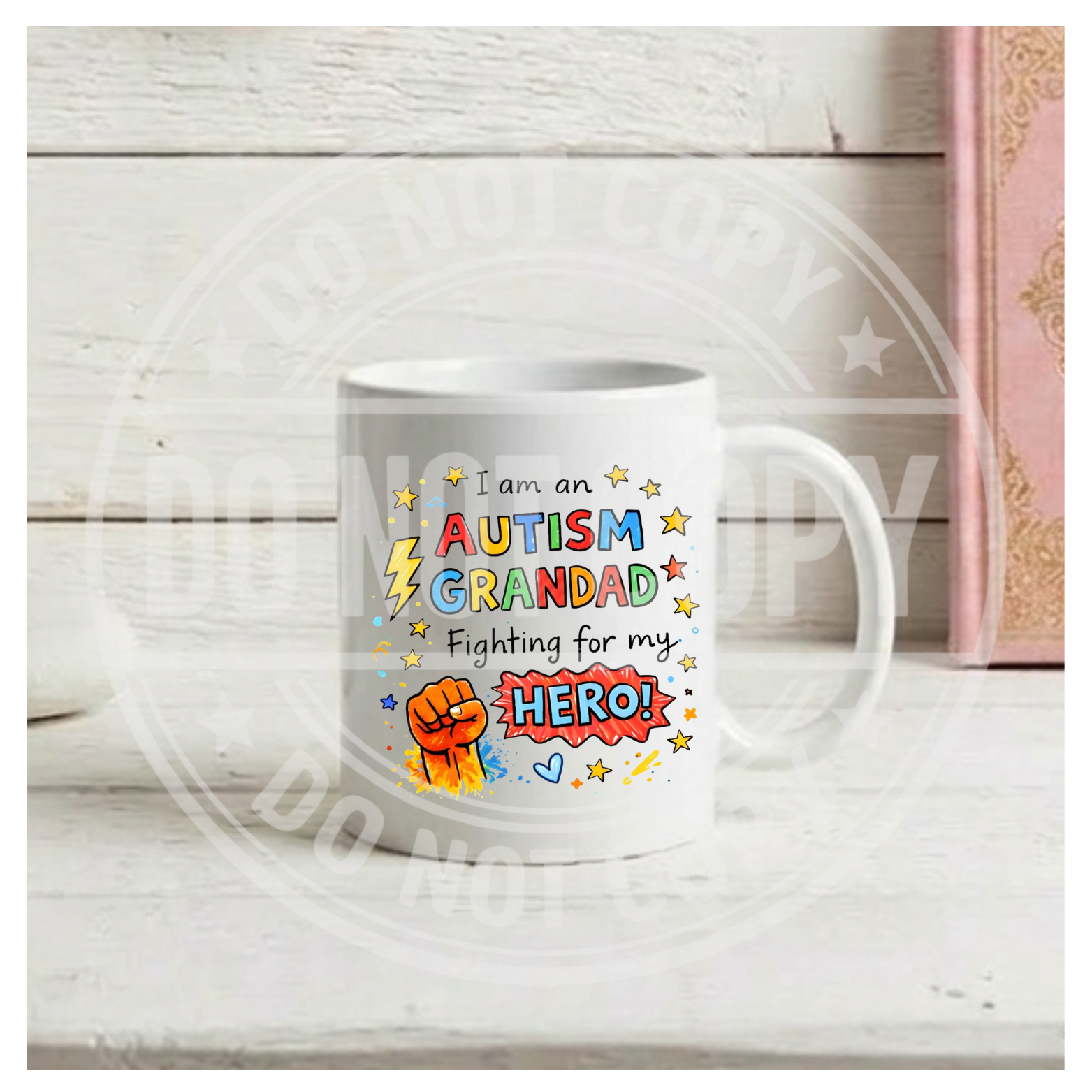Autism Themed Mug