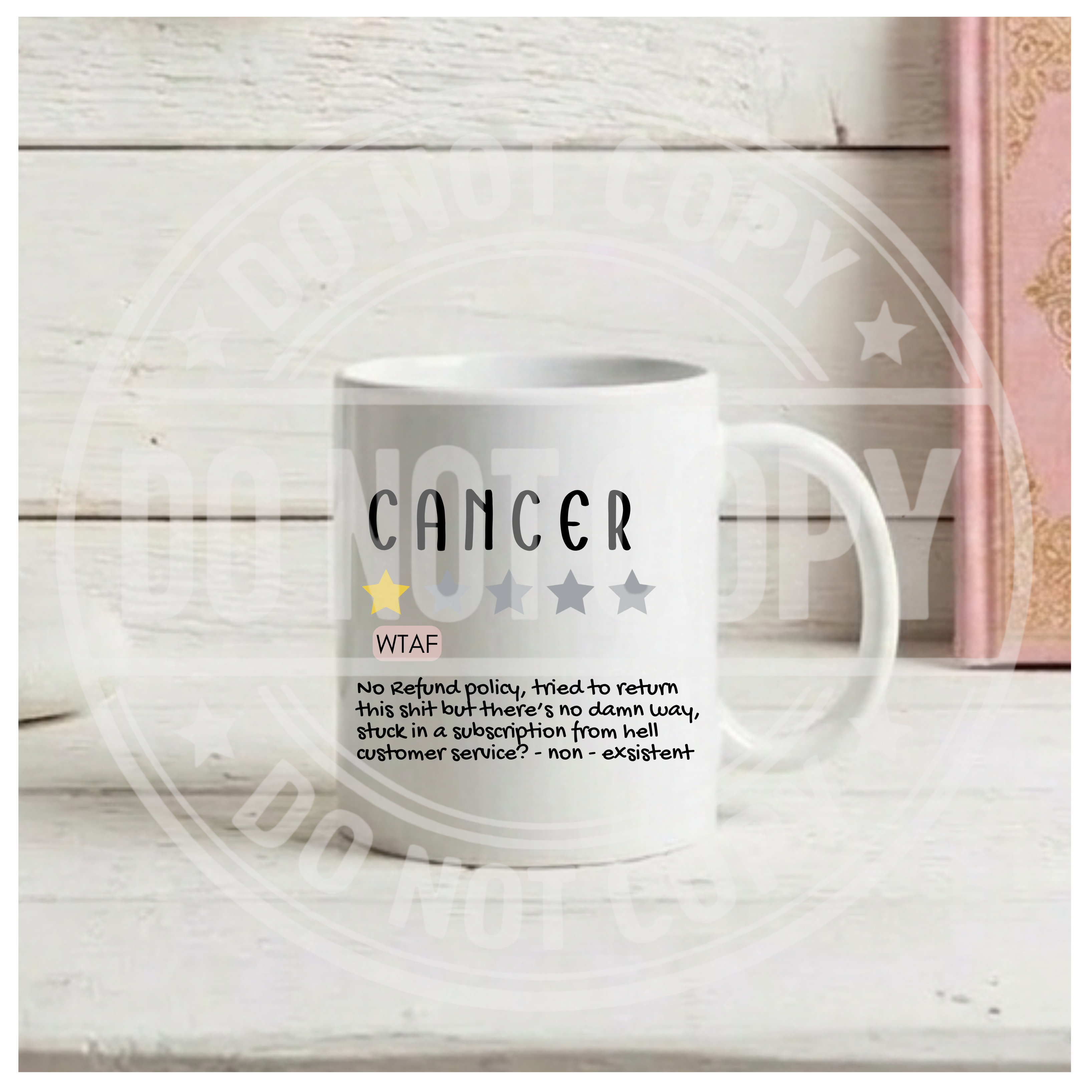 Review Mug - Cancer