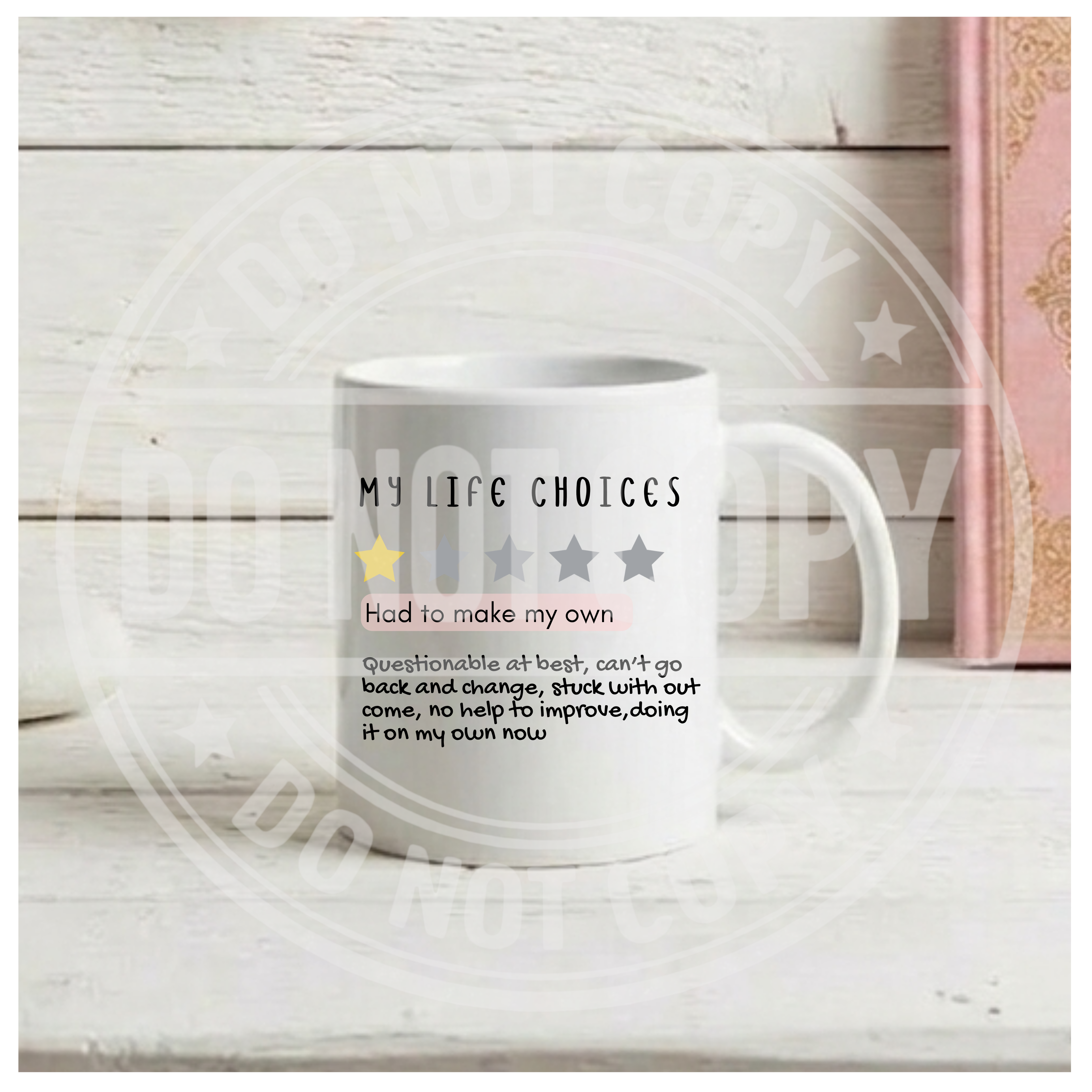 Review Mug - Life Choices