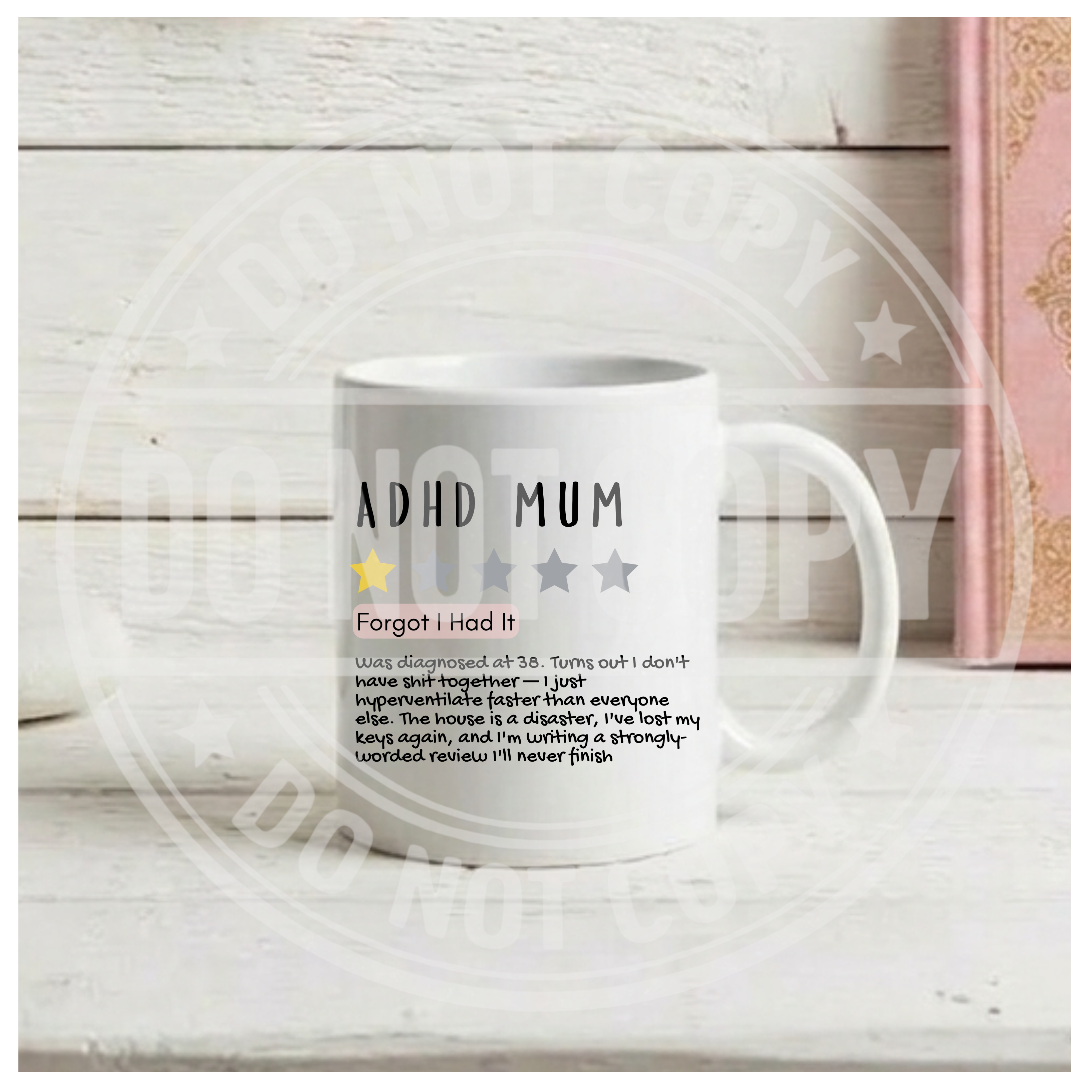 Review Mug - ADHD Mum