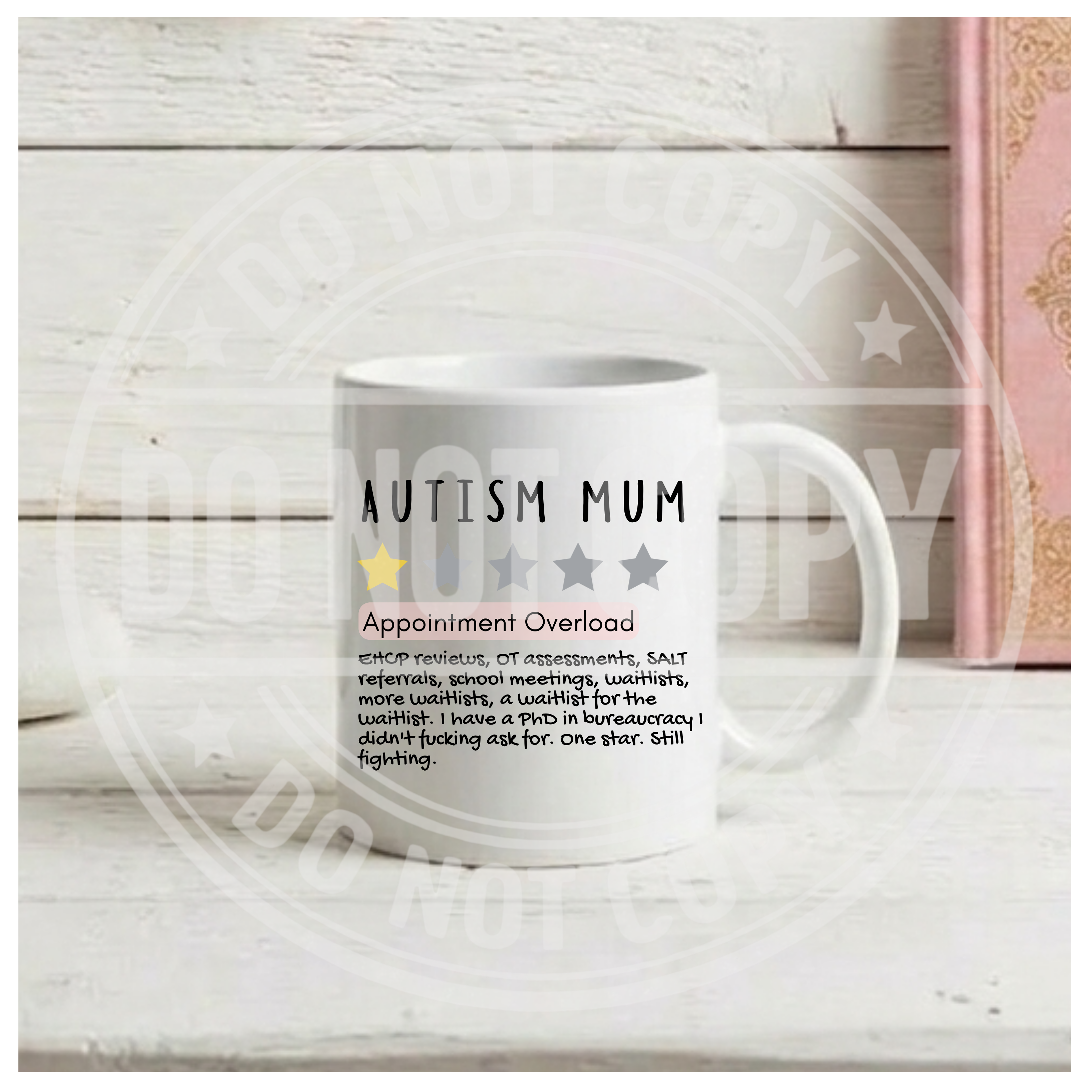Review Mug - Autism Mum