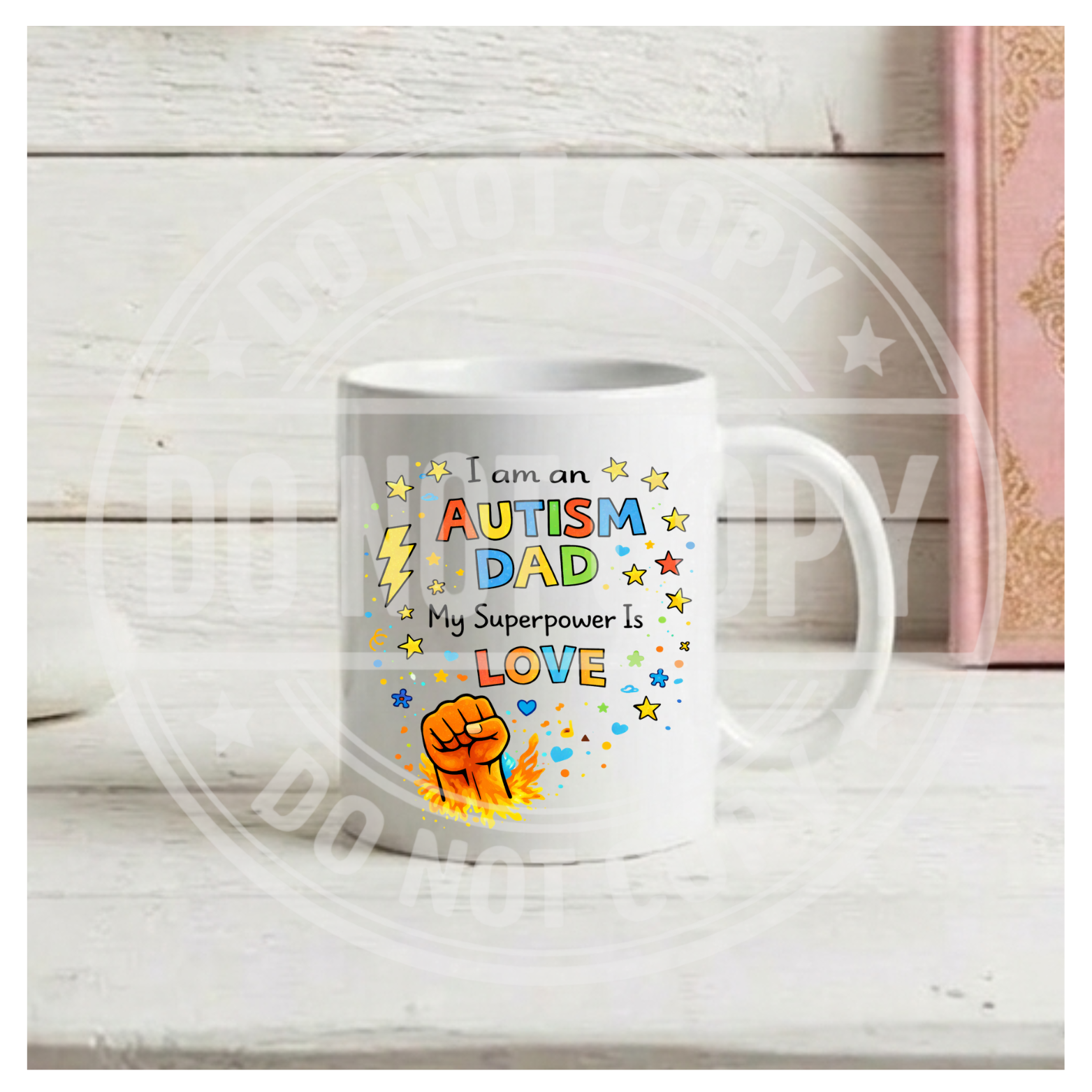 Autism Themed Mug