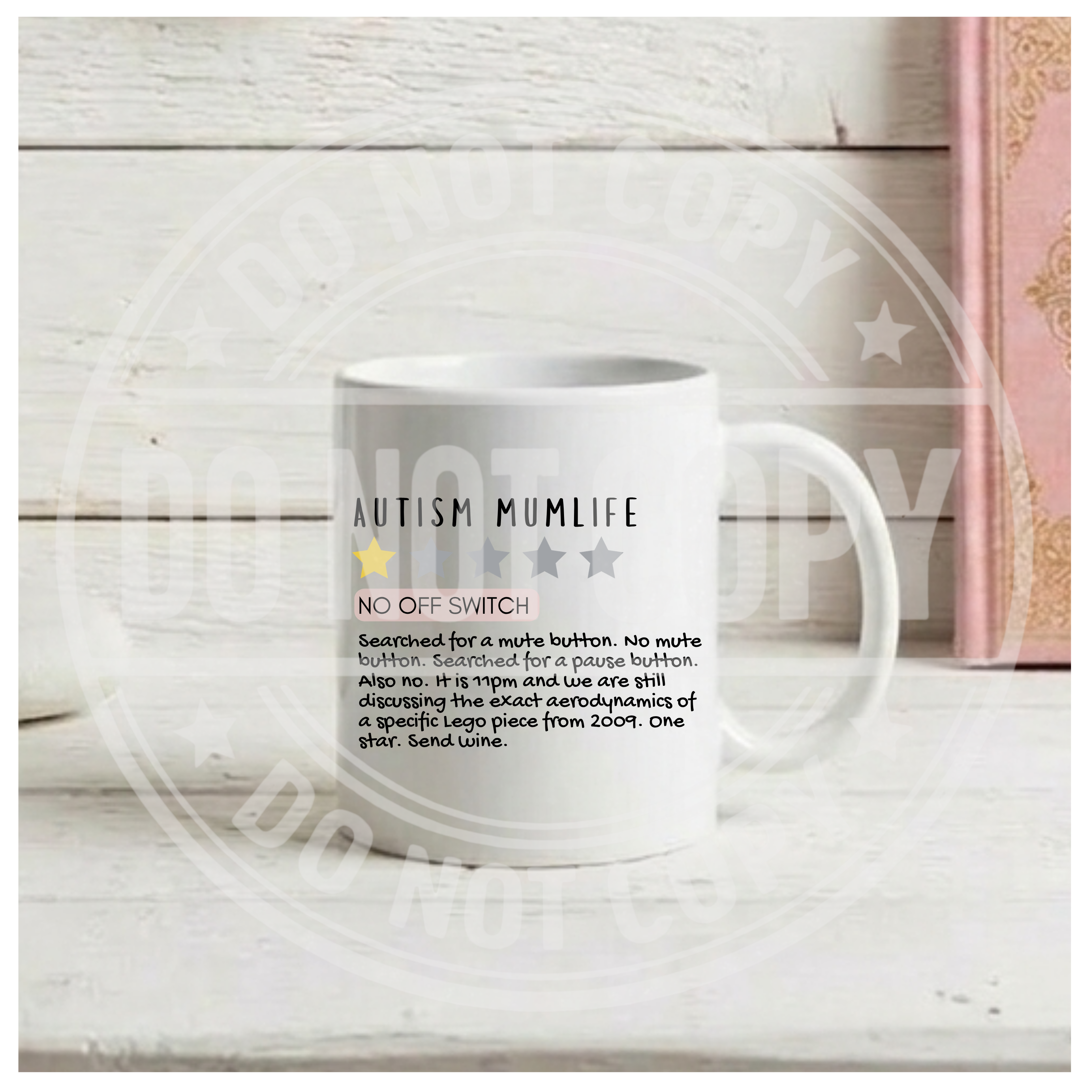 Review Mug - Autism Mum