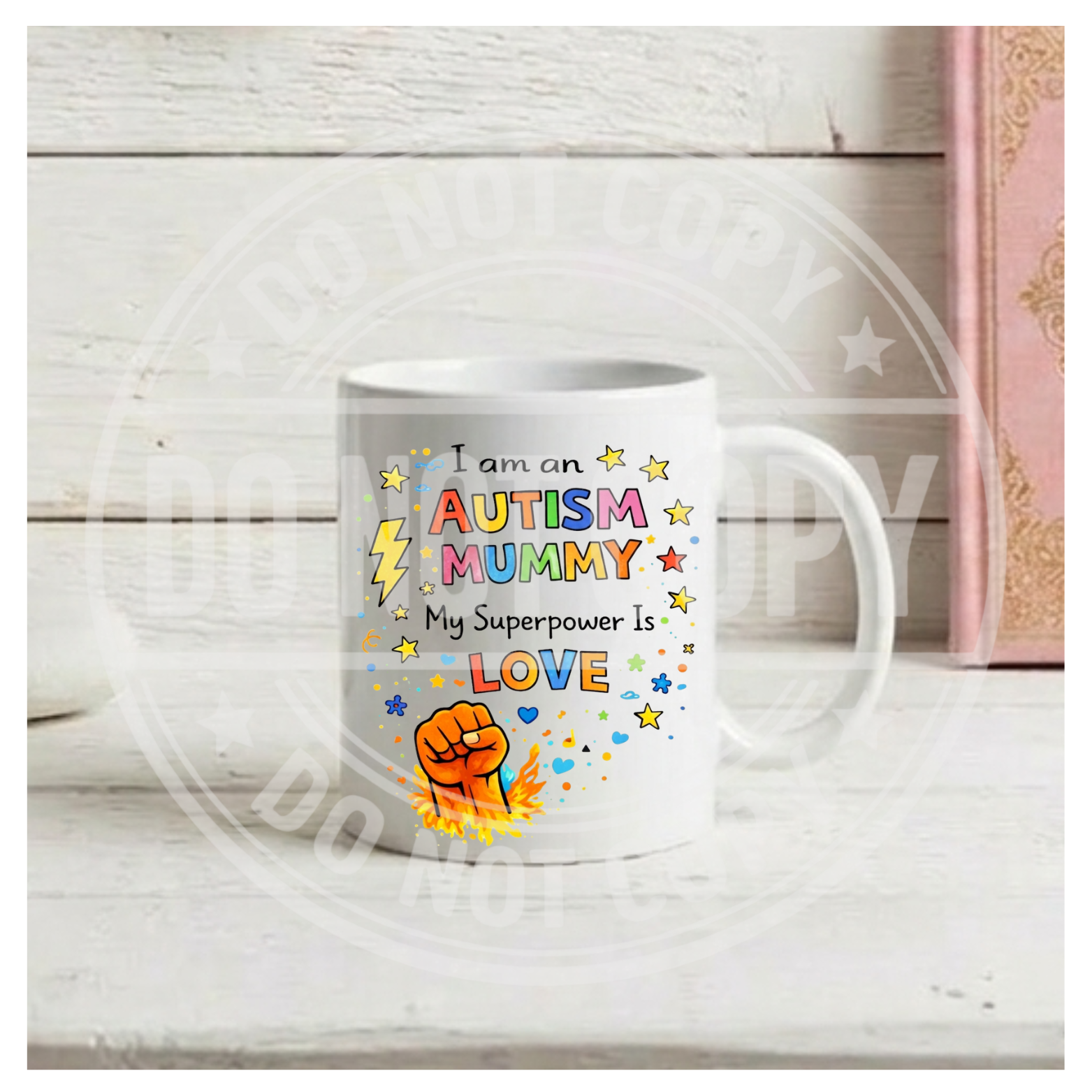 Autism Themed Mug