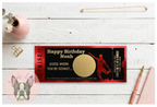 Scratch to Reveal Foil Tickets
