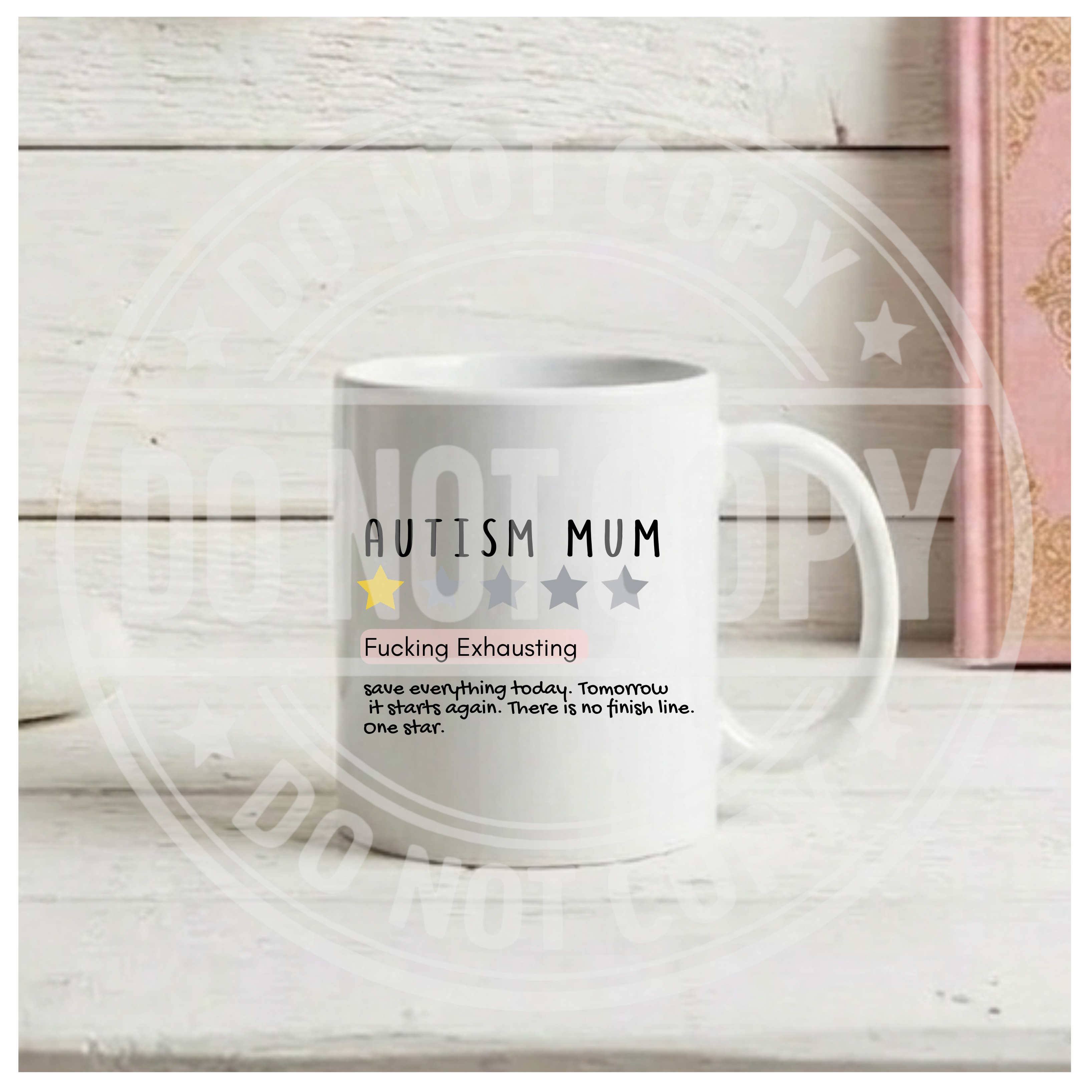 Review Mug - Autism Mum