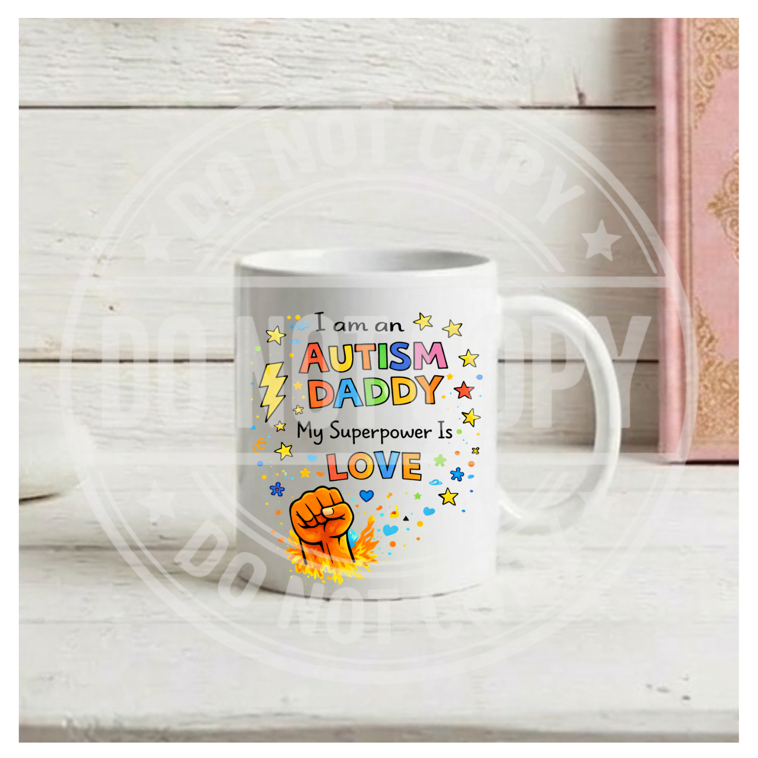 Autism Themed Mug