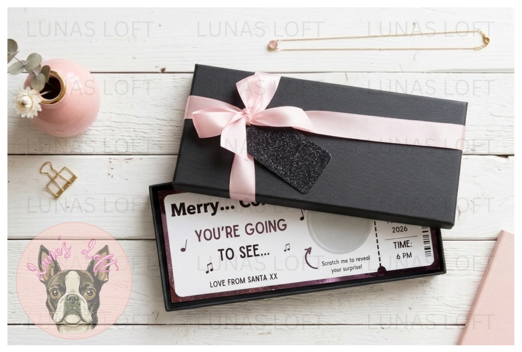 Scratch to Reveal Foil Tickets