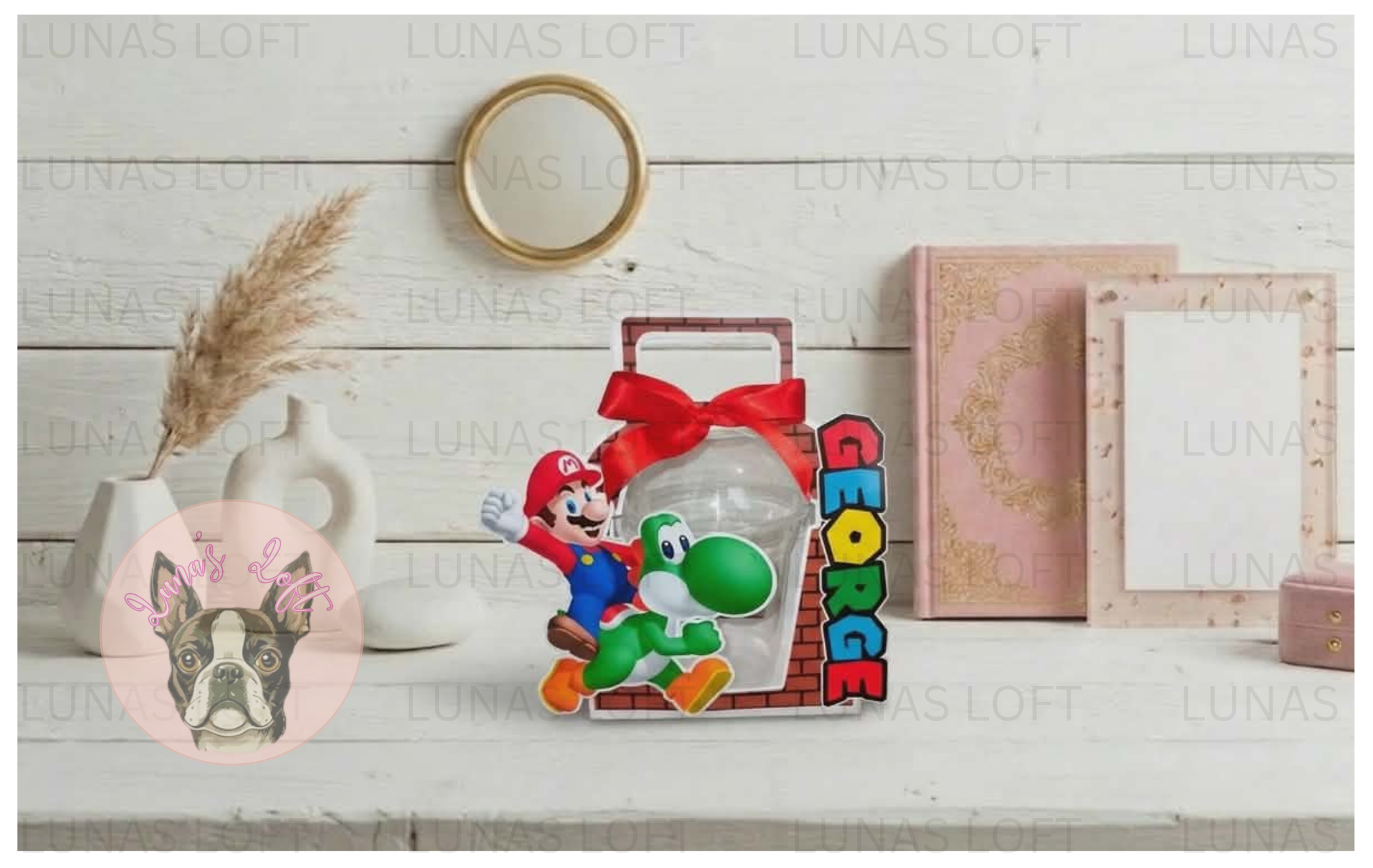 Personalised Character Sweet Cup Holder