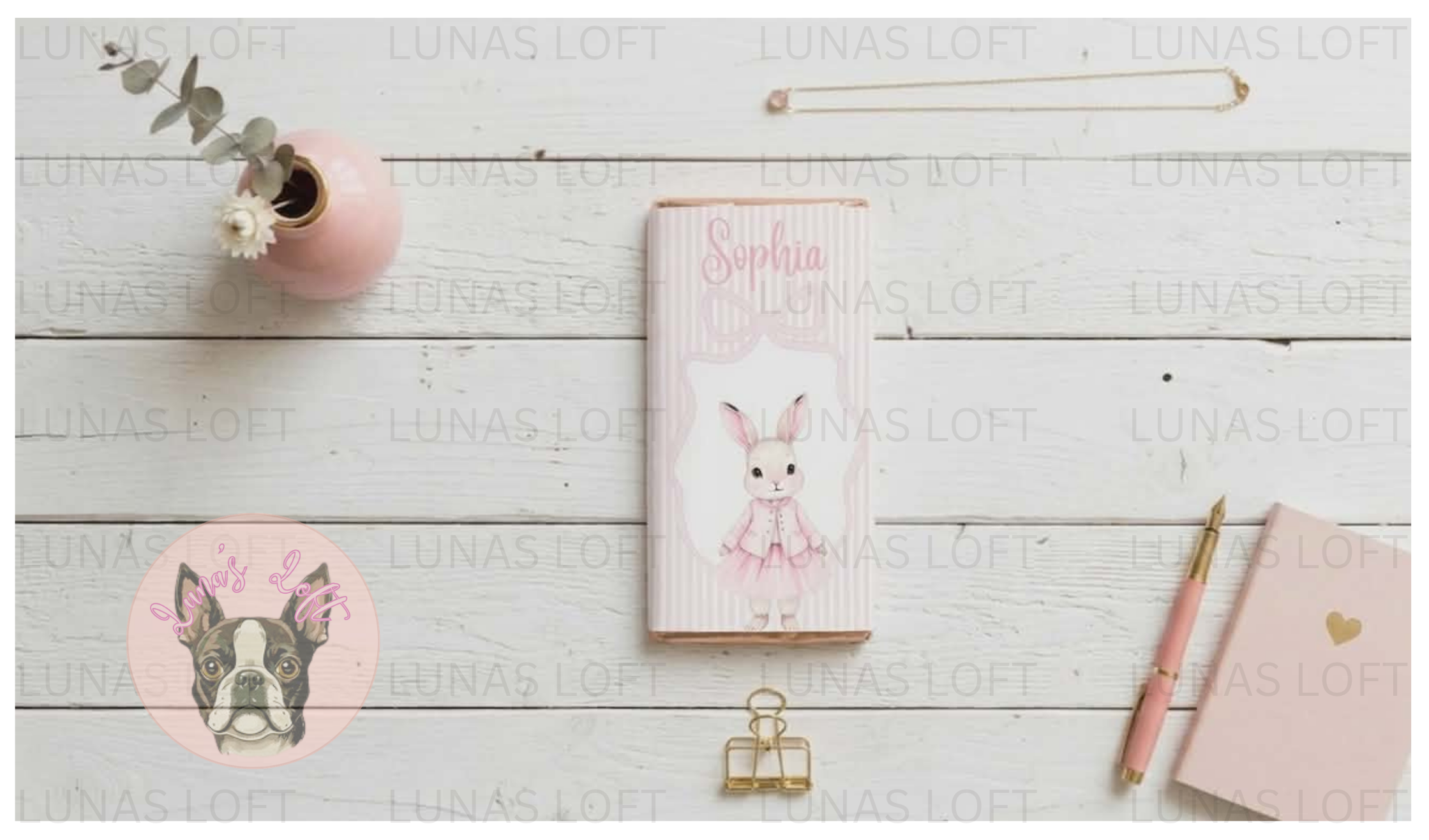 Personalised Easter Galaxy Bar