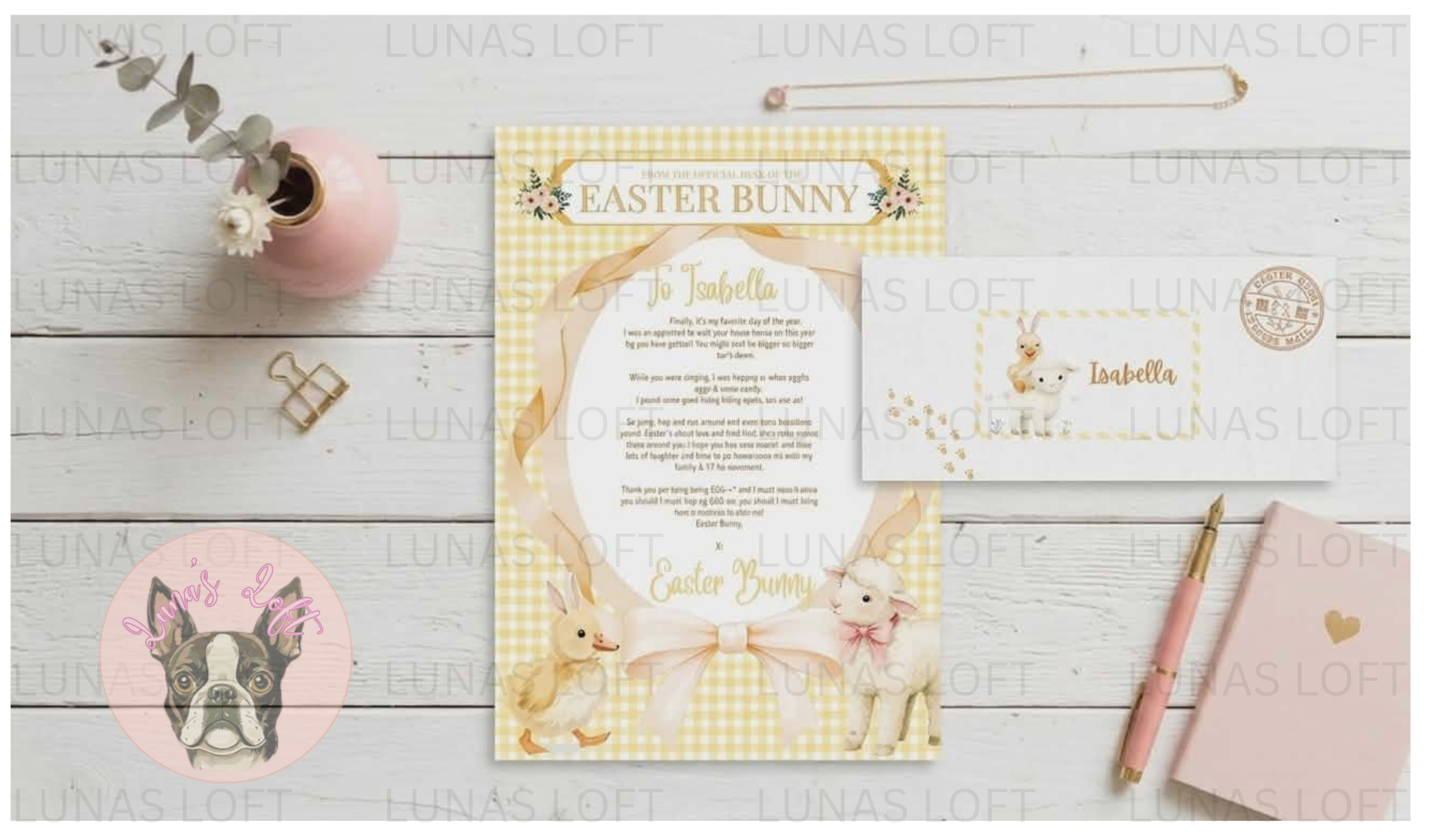 Personalised Letter From The Easter Bunny