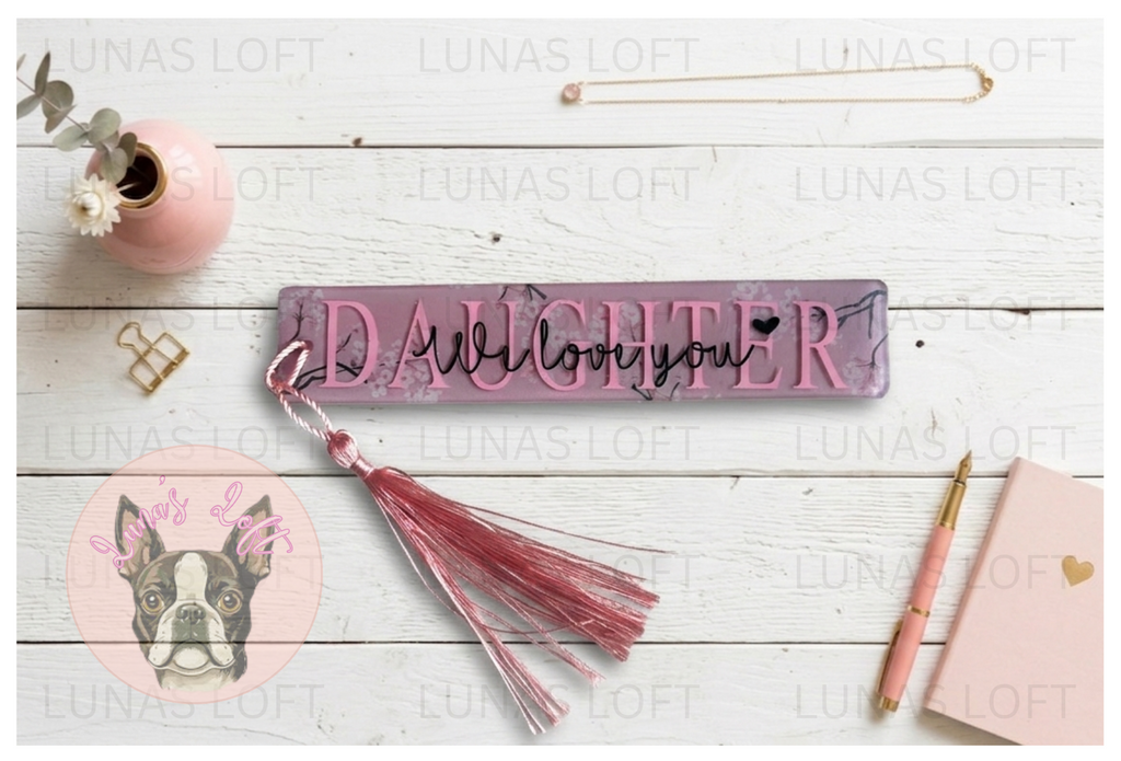 Bookmark - 'We love you'