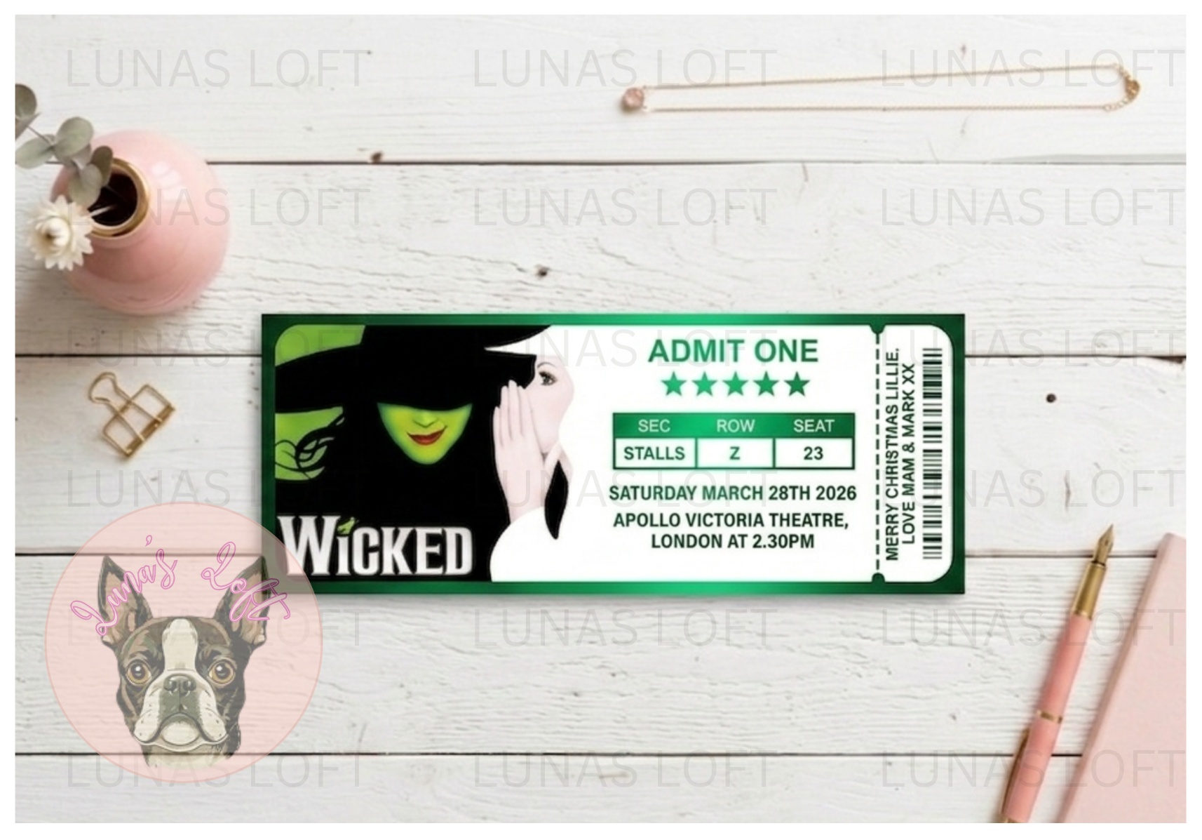 Printed & Foil Tickets